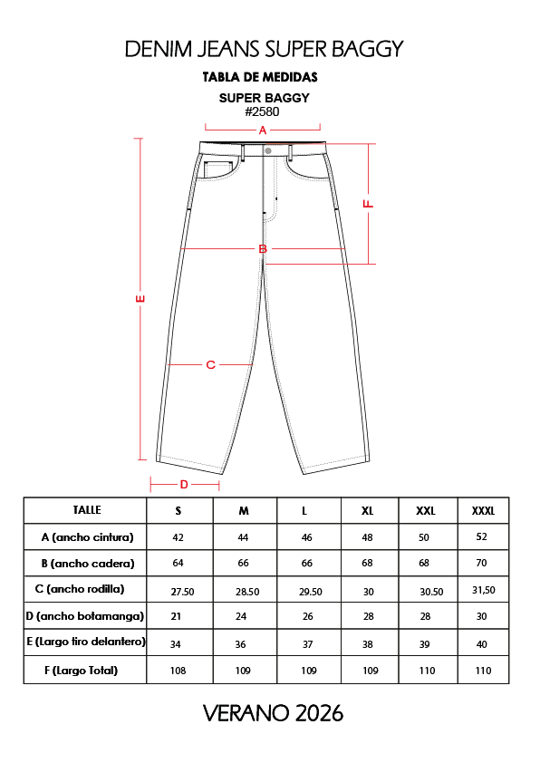 Denim mini roturas + Localizado Sectorizado 